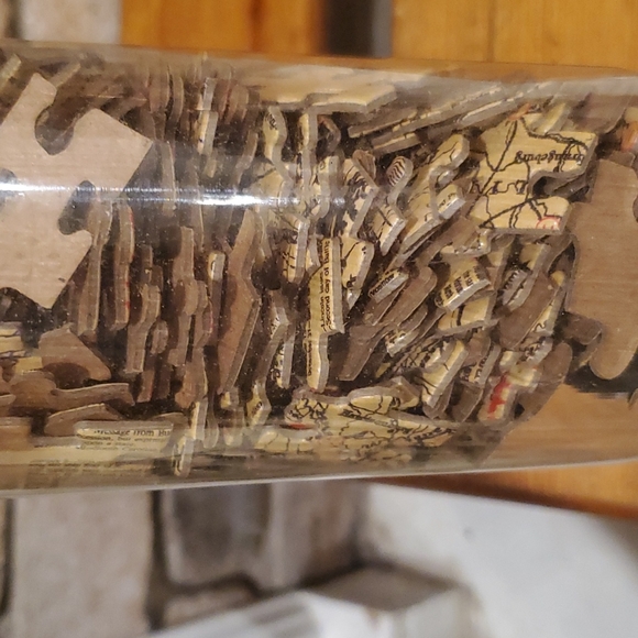 Historic puzzle map of civil war battle fields - Picture 5 of 5